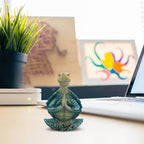 Sea Turtle Meditation Home Decoration