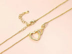 HeartBond Necklace – Timeless Jewelry of Connected Love
