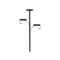 Christmas Tree Topper Shelf | 3-tier | Black | Metal