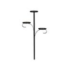 Christmas Tree Topper Shelf | 3-tier | Black | Metal