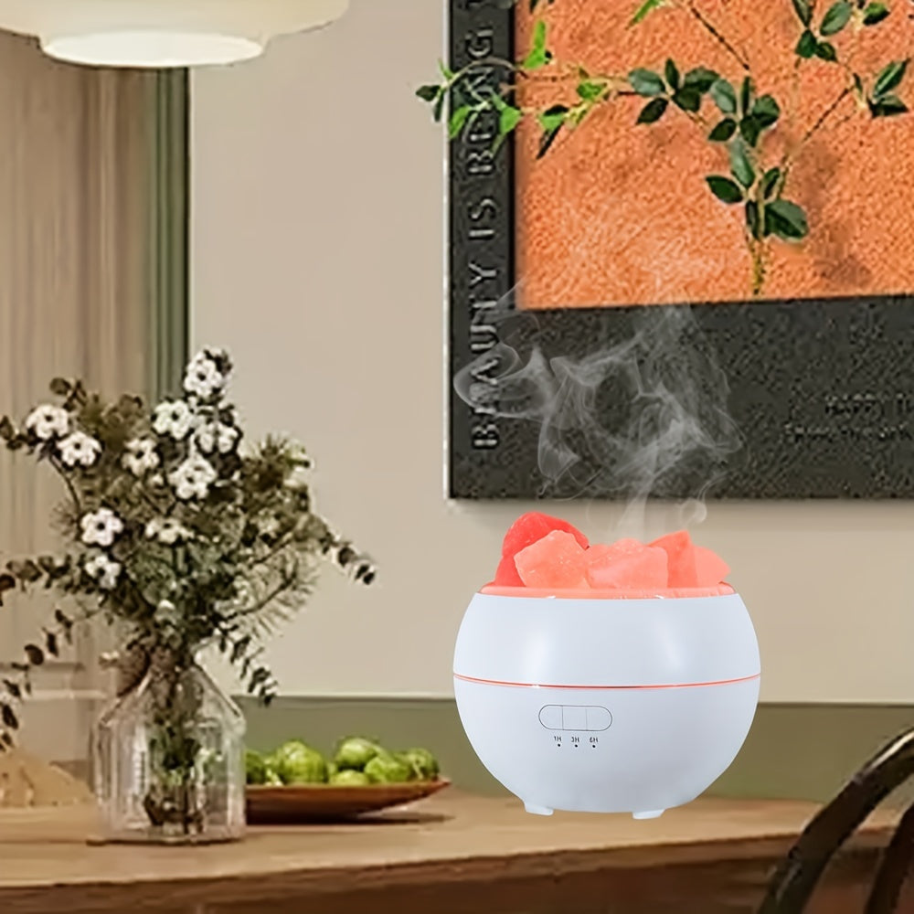 Salt lamp diffuser - 3-in-1 essential oil diffuser, Himalayan salt lamps & humidifier