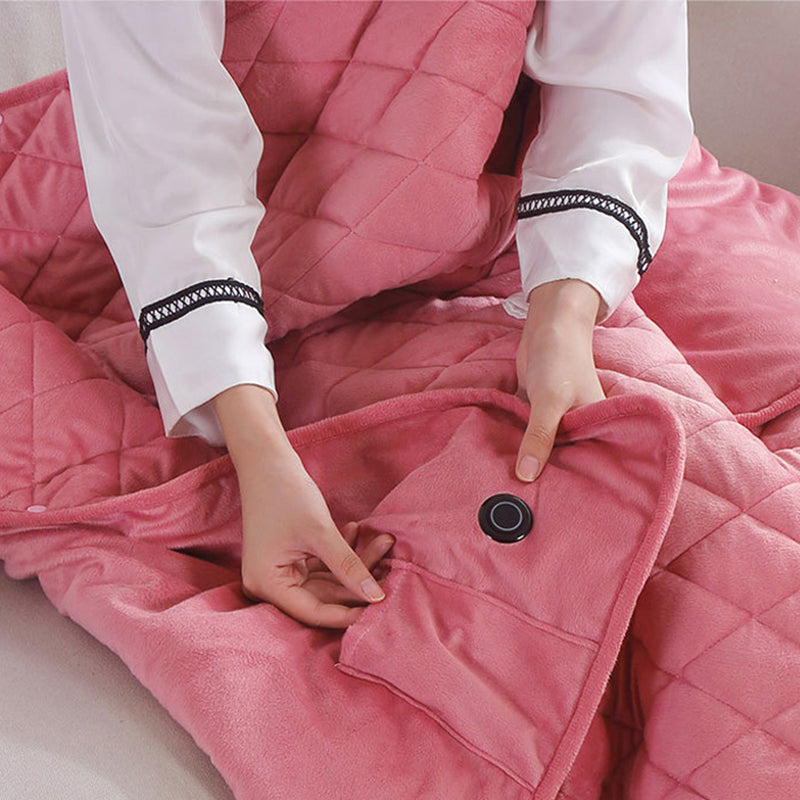 CozyCharge – Portable USB Heating Blanket for Instant Warmth Anywhere