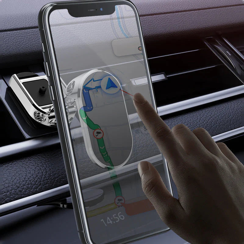 Metal Folding Cart Phone Holder