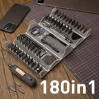 EliteCraft 180-piece Precision Screwdriver Set | Comprehensive toolkit for precision tasks and repairs