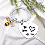 Honeybee keychain