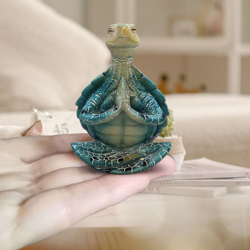 Sea Turtle Meditation Home Decoration