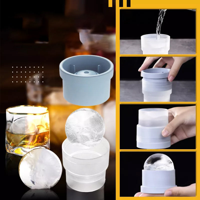 Stackable circular hockey mold
