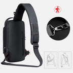 Casual Multifuntional Anti-theft Chest Bag for Men
