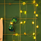 Modern Thanksgiving Maple Acorn Pumpkin Decoration 30 LED String Lights