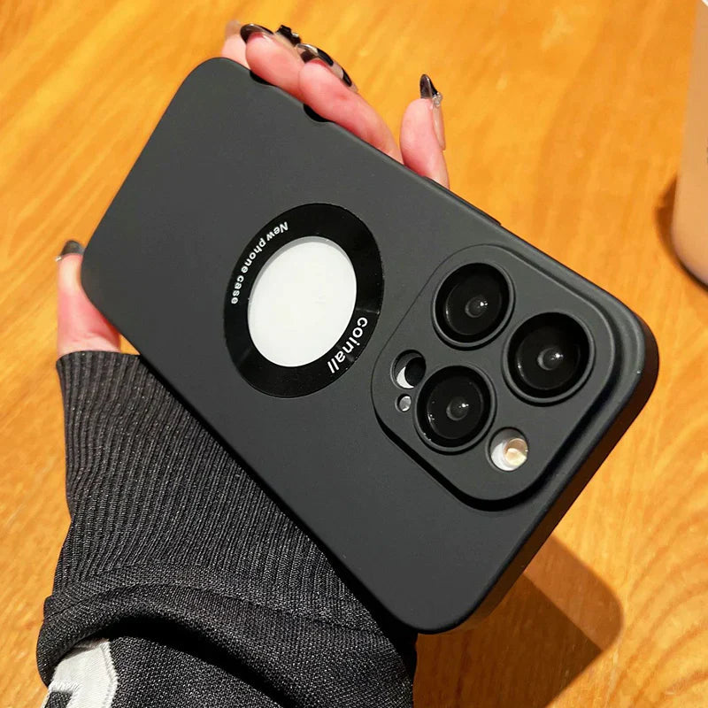 Stylish Magnetic Charging Case for iPhone