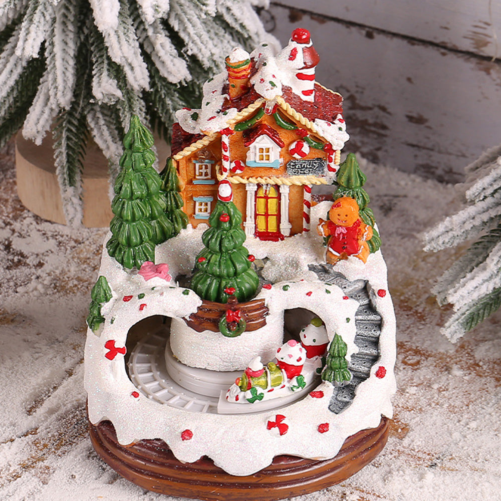 Christmas Ornament with LED Lights and Music