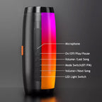 LED Bluetooth Wireless Bass Subwoofer Music Player