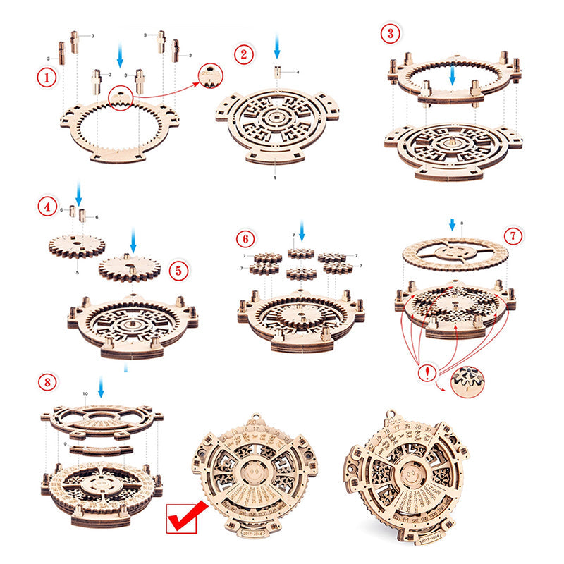 Eternal Calendar Model Kits