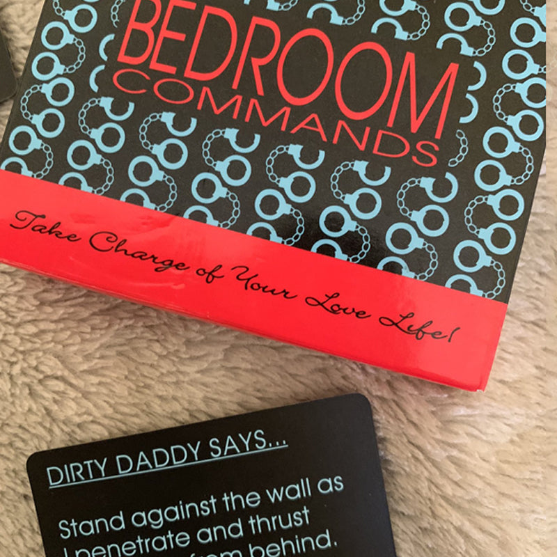 Bedroom Commands Adult Couples Card Game (108 Cards)