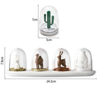Tempus - Ornament Dome Salt & Pepper Shakers