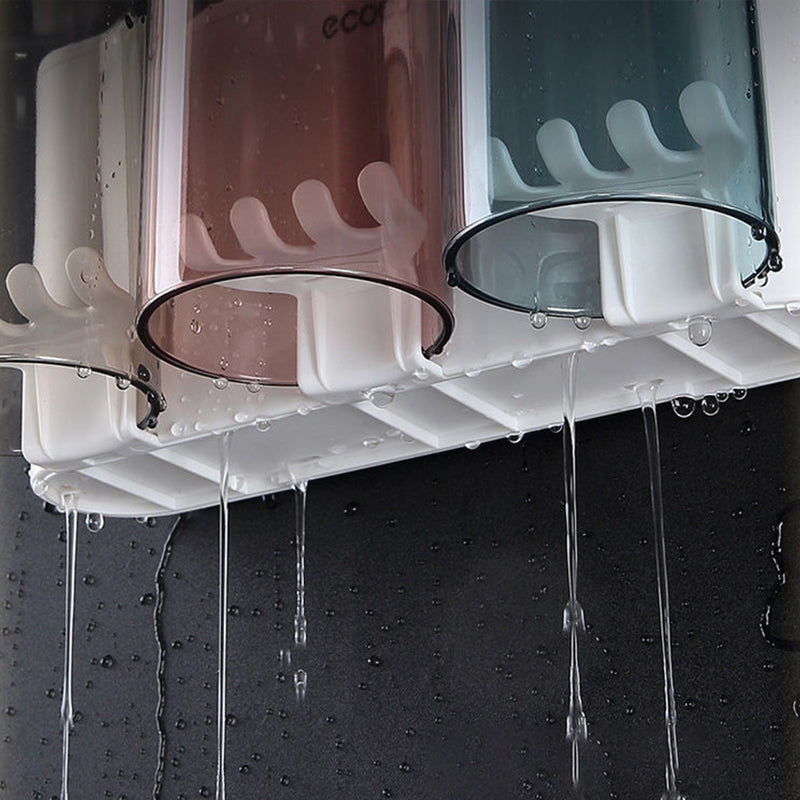 Gap-free toothbrush holder