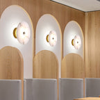 Combination of acrylic and marble in designer light!