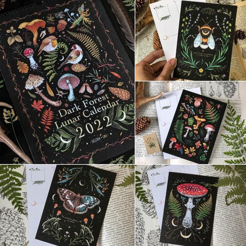 2023 Dark Forest Moon Calendar