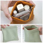 PU leather bags cosmetic pouch