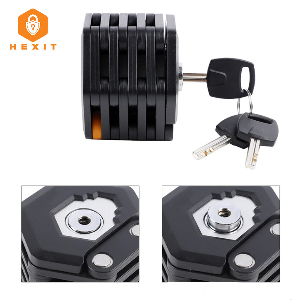 HEXIT™ FoldLock - Compact and Lightweight Bike Lock