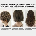 Foam shampoo for hair coloring