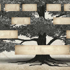 Family history family tree canvas