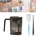 Self-Draining Toothbrush Tumbler