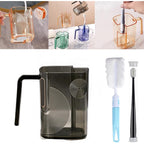 Self-Draining Toothbrush Tumbler