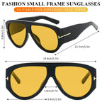 Oversized UV400 Aviator Sunglasses