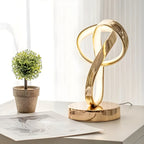Lamp - Luxury Golden Möbius Ring Desk Reading Lamp
