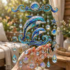 Ocean-Themed Crystal Wind Chime – Bring the Ocean Glow to Your Garden