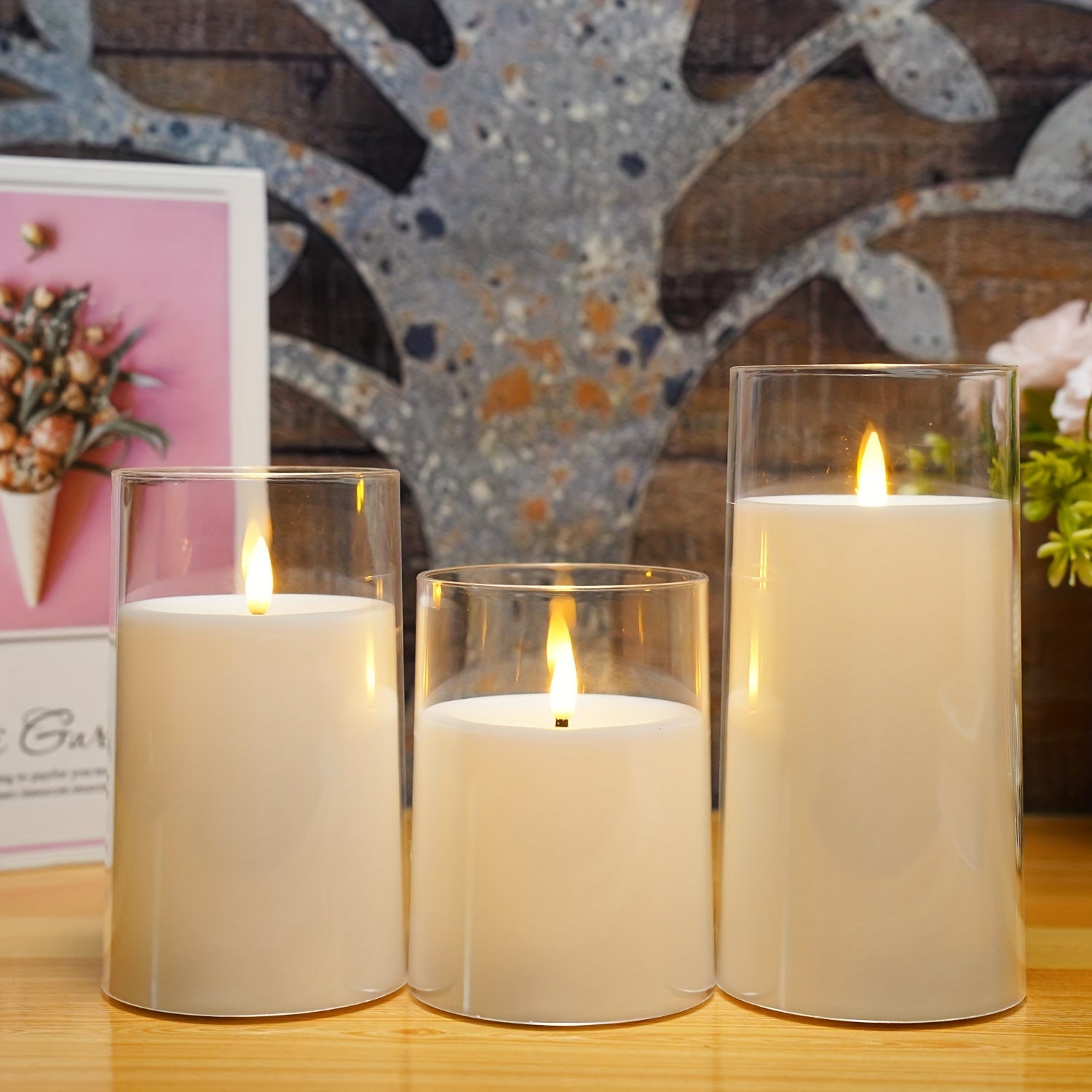FlamelessGlow - Magical LED Candle Set with Remote Control