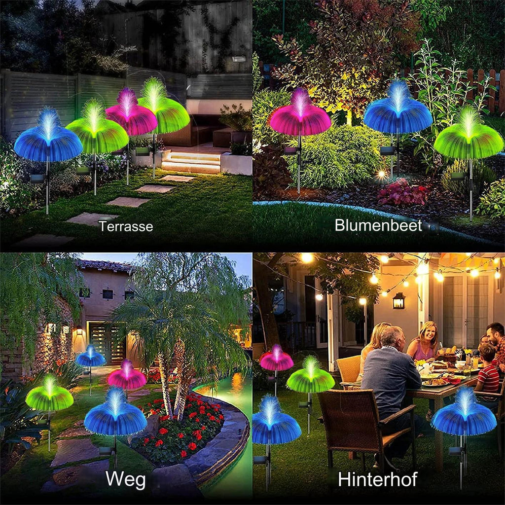 Solar glowing Jelly lights