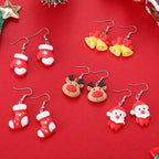 Creative Cartoon Christmas Earrings Fashion