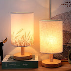 WoodGlow – Adjustable LED Table Lamp with USB