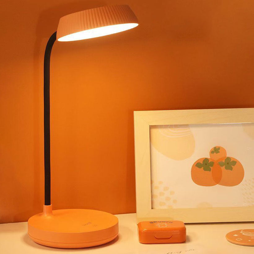 LumaPlate Minimalist LED Table Lamp | USB Charging | Eye Protection | Touch Control | Modern Design