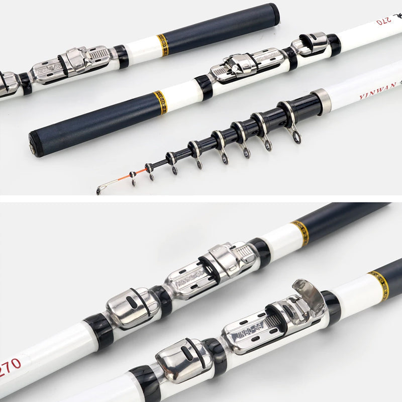 Mini portable multifunctional fishing rod