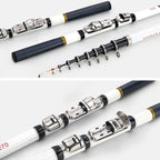 Mini portable multifunctional fishing rod