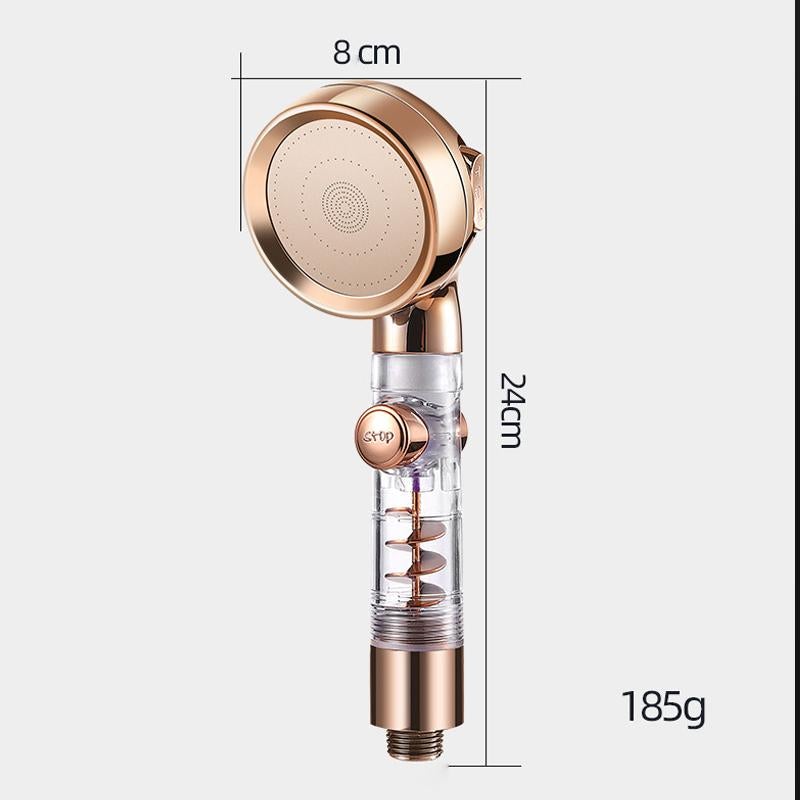 3 Mode Adjustable High Pressure Water Saving Showerhead