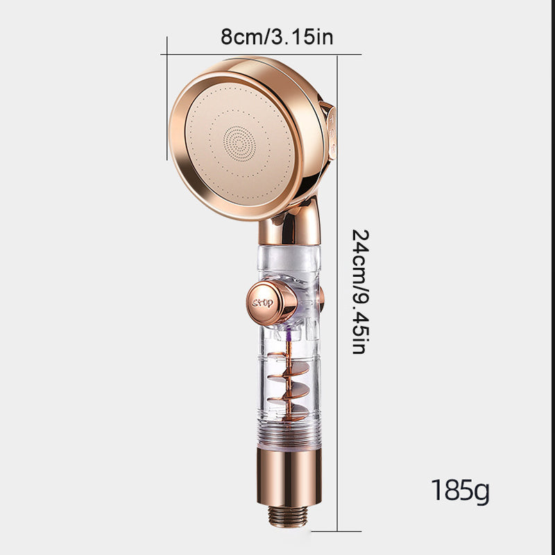 3 Fashion Adjustable Turbo Shower