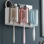 Gap-free toothbrush holder