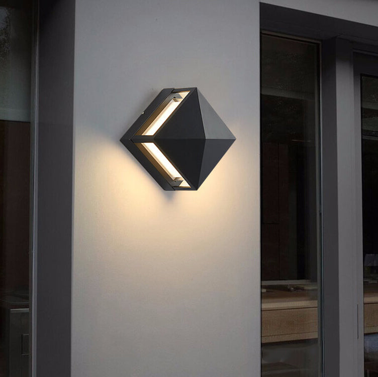 Weatherproof LED Outdoor Light with Solar Power Option