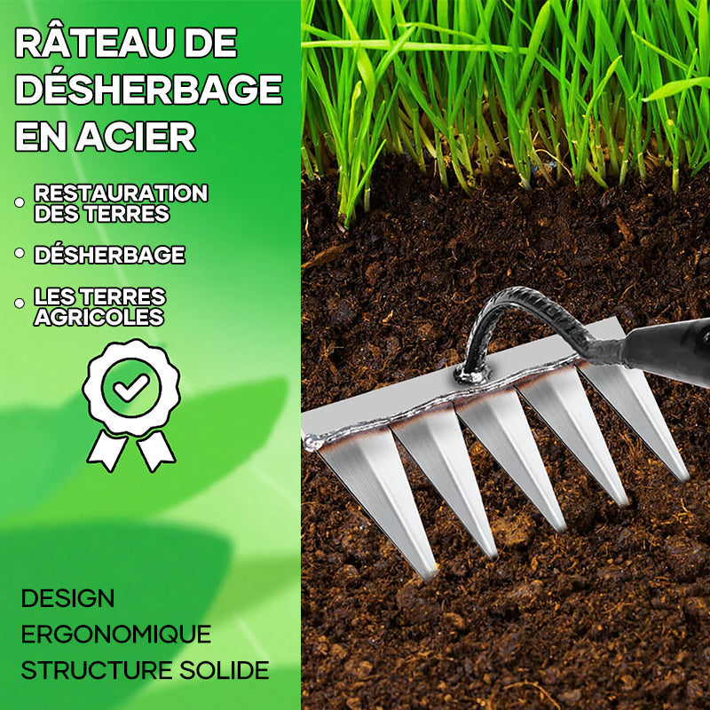 Multifunctional garden weed grabber