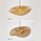 Rattan Woven Bamboo - Pendant Light - Led - Light