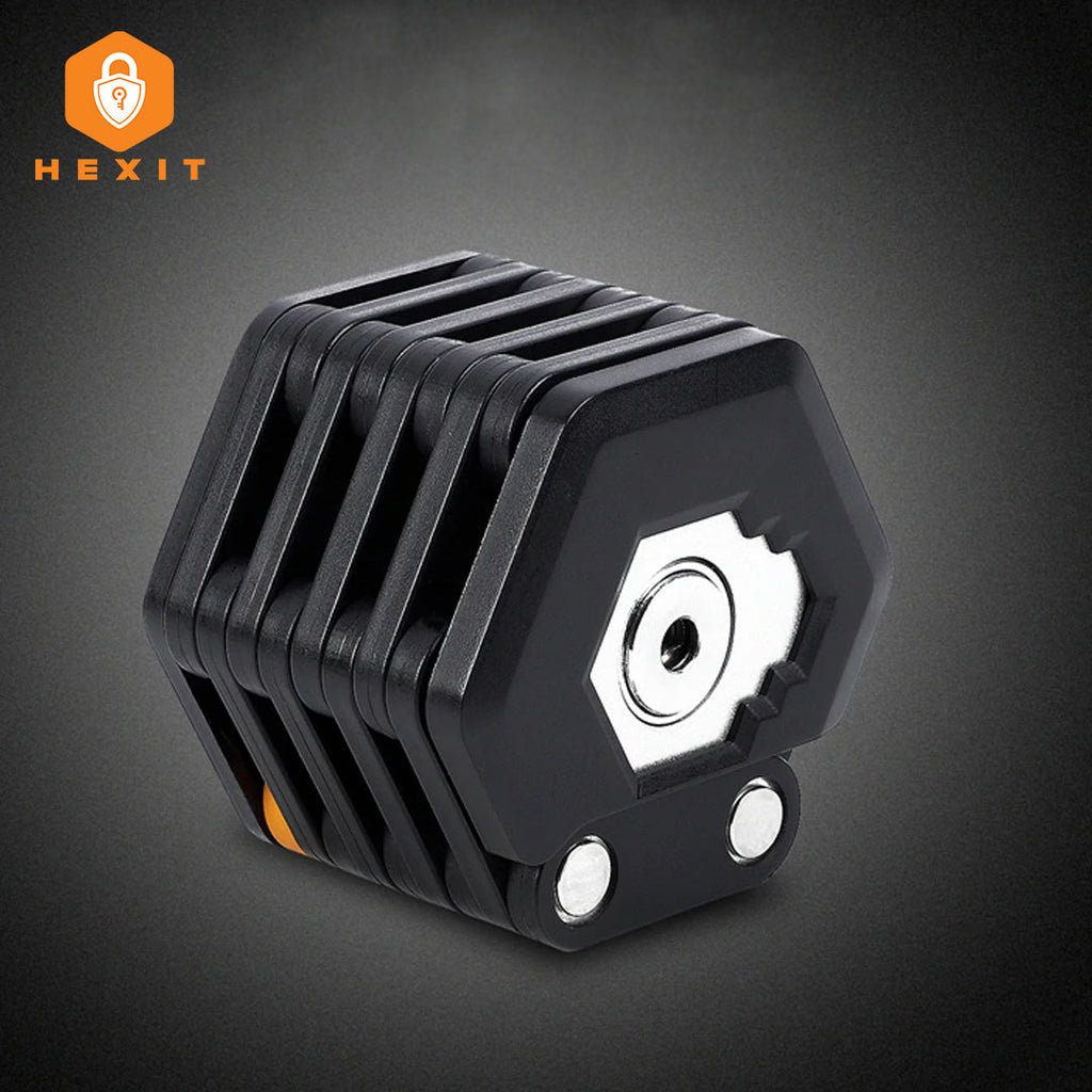 HEXIT™ FoldLock - Compact and Lightweight Bike Lock