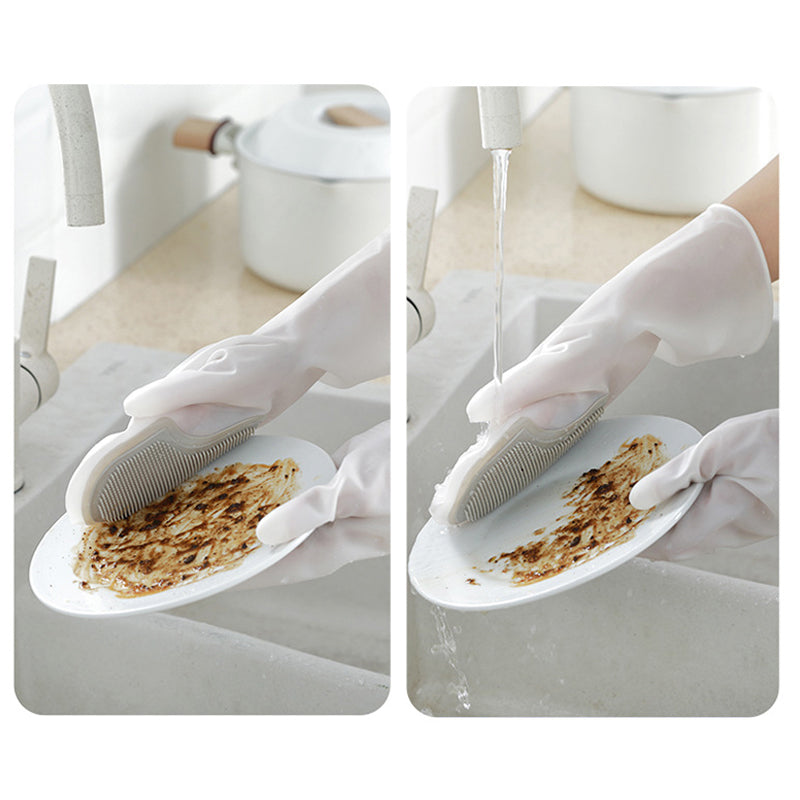 Silicone Dish Scrubber Gloves