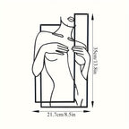 LineaArt Metal Wall Decoration - Modern Minimalist Wall Art for Bedroom