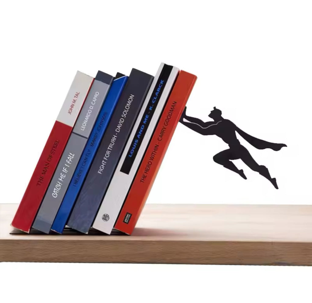 HeroHold — Finally a shelf that holds your books heroically together and captivates every gaze!