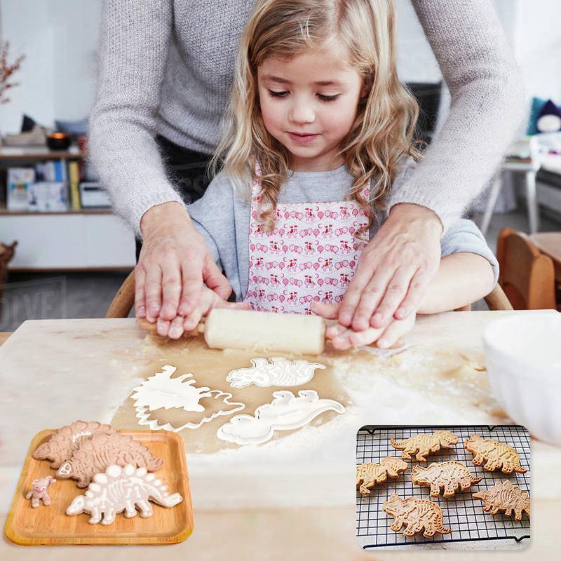 Dinosaur Cookie Cutters (Set of 3)