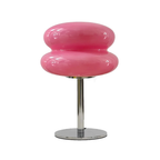 LueurRose – Retro Table Lamp with Dimmable LED and USB